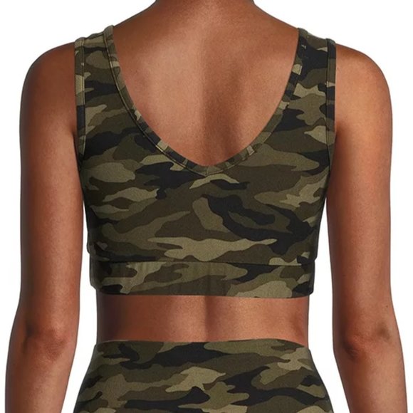 Juniors Bra Tank Top Size S (3-5) Camo  NWT Removable Pads - Picture 2 of 2